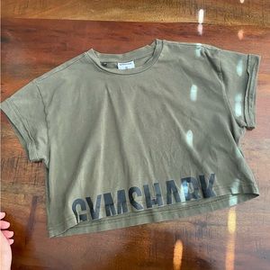 Gymshark fraction crop top